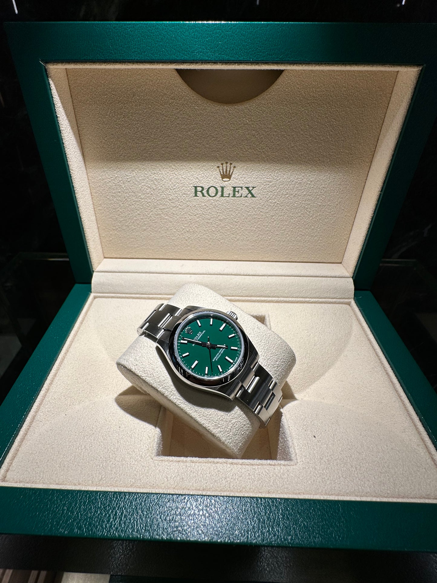 Rolex Oyster Perpetual 31 Verde