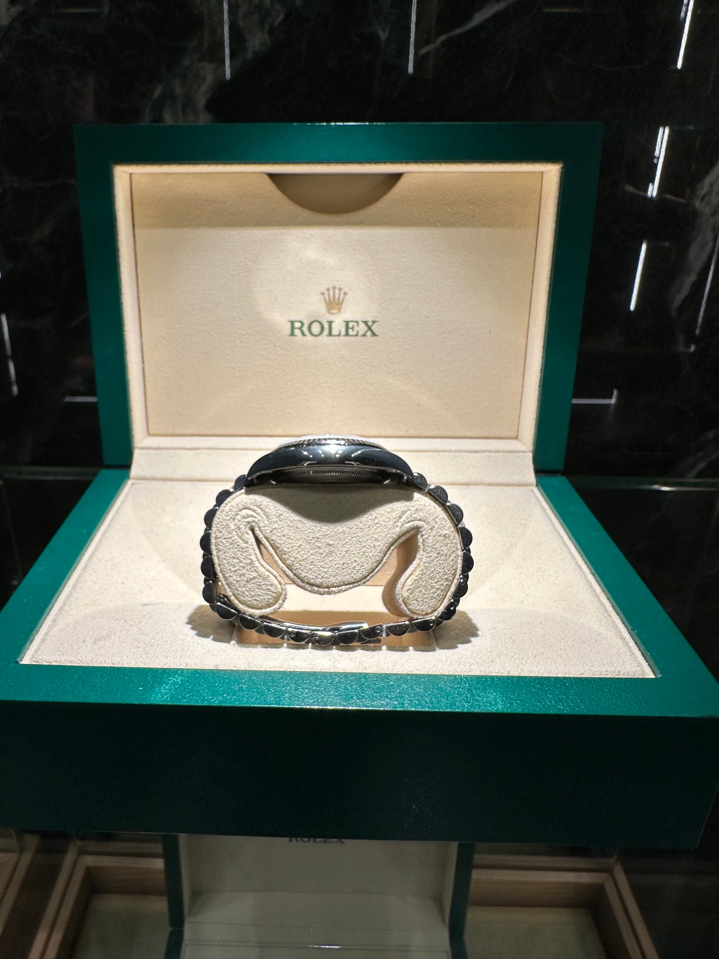 ROLEX DATEJUST 116234 COMPUTER DIAL DIAMANTI nero