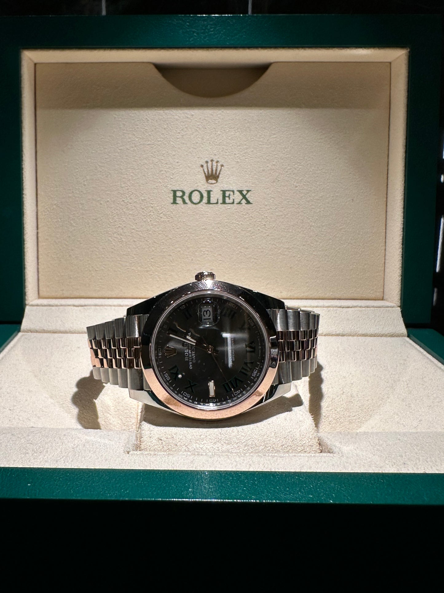 Rolex Datejust 41 Wimbledon Rose Gold 126301