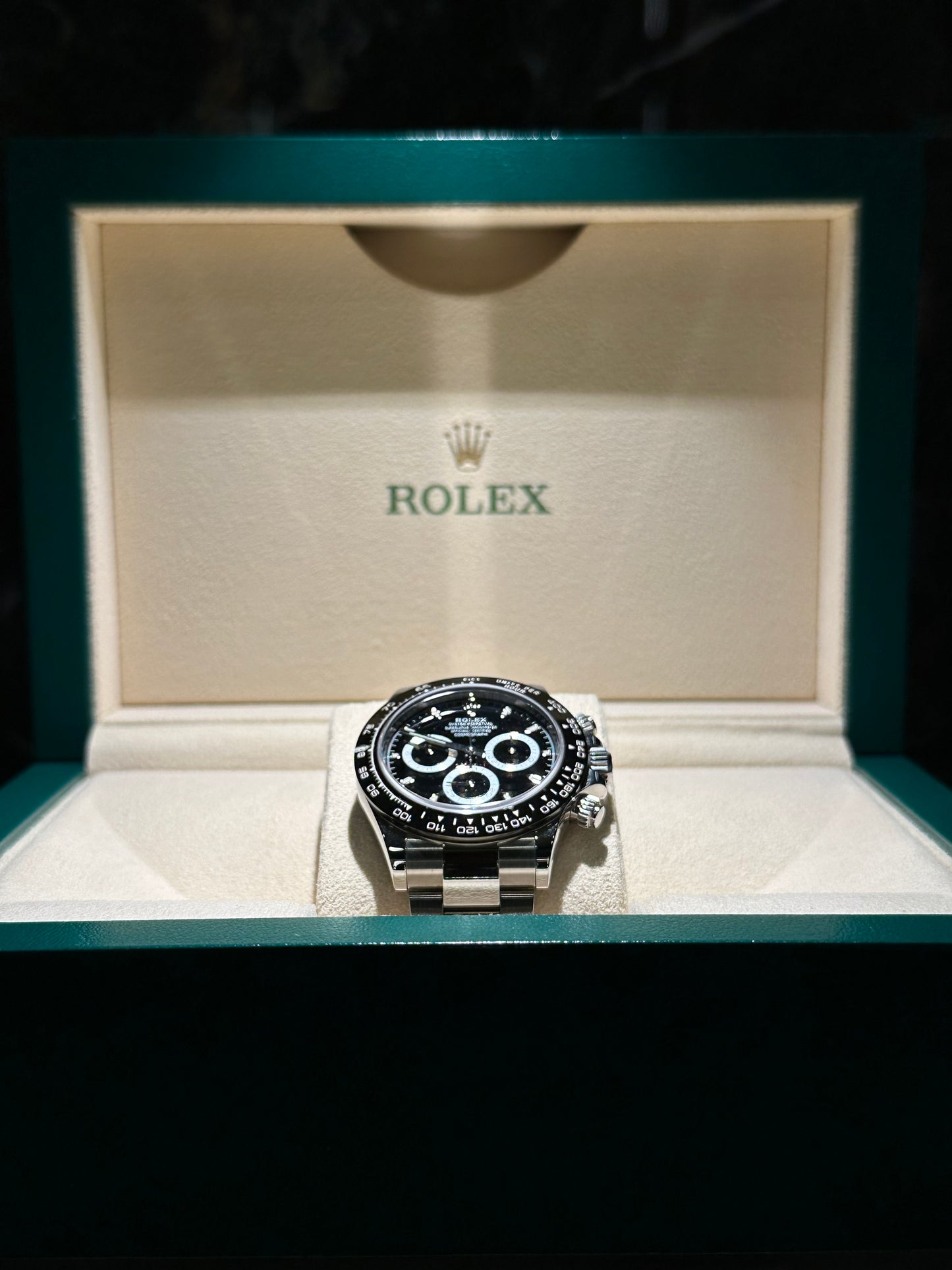 ROLEX DAYTONA 116500LN QUADRANTE NERO GHIERA CERAMICA
