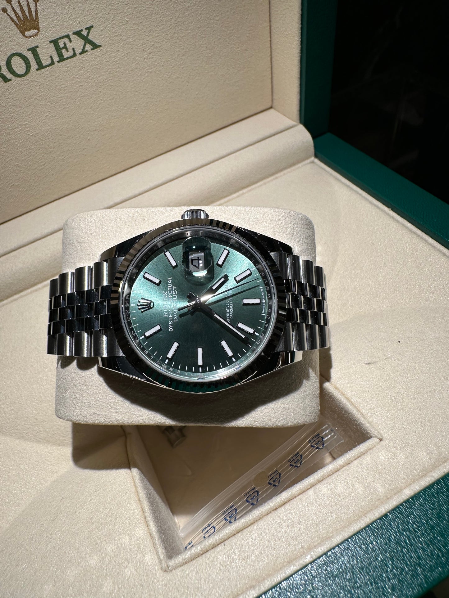 ROLEX DATEJUST 126234 VERDE MENTA