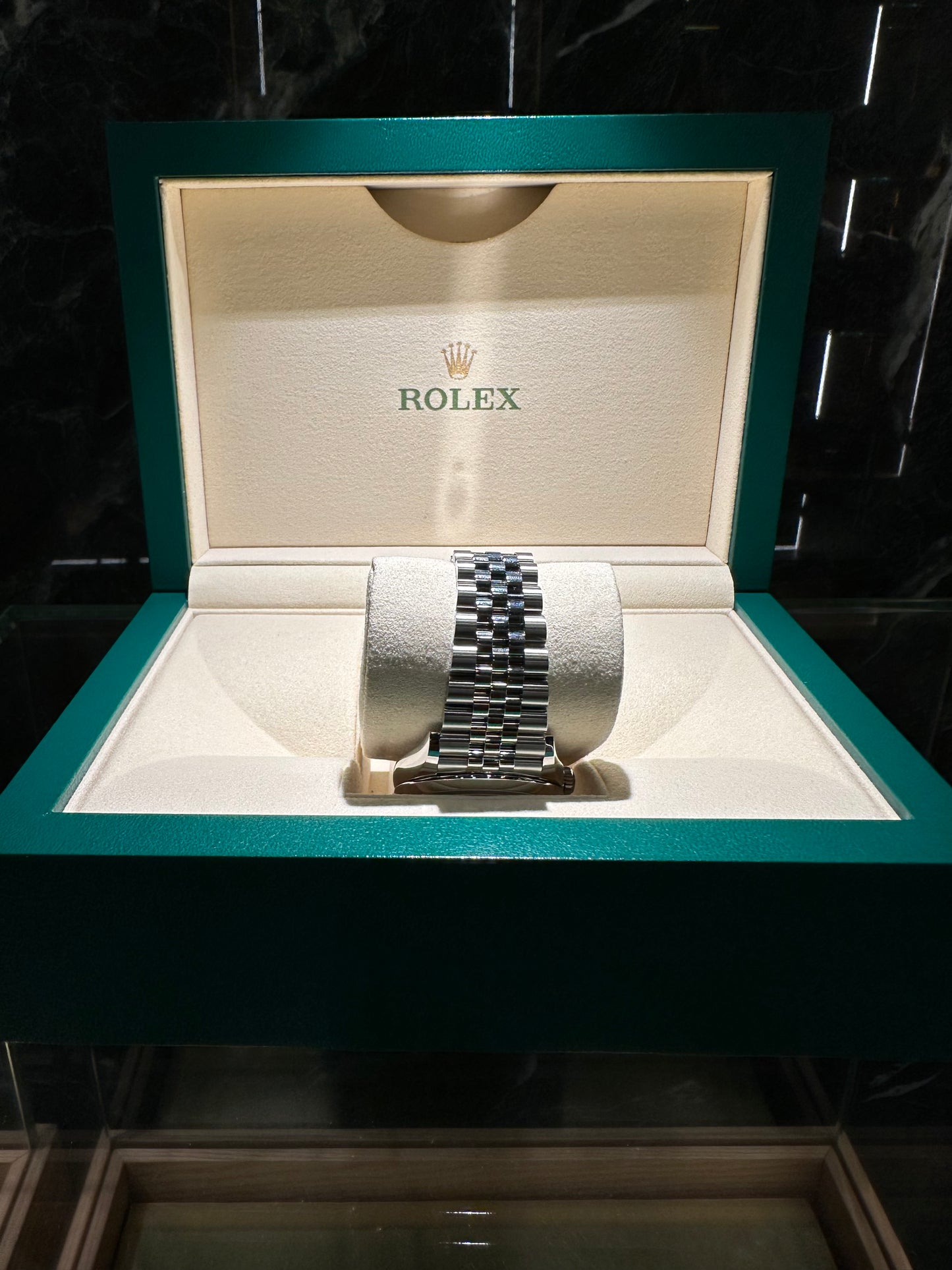 Rolex Datejust 36 126200 quadrante verde menta