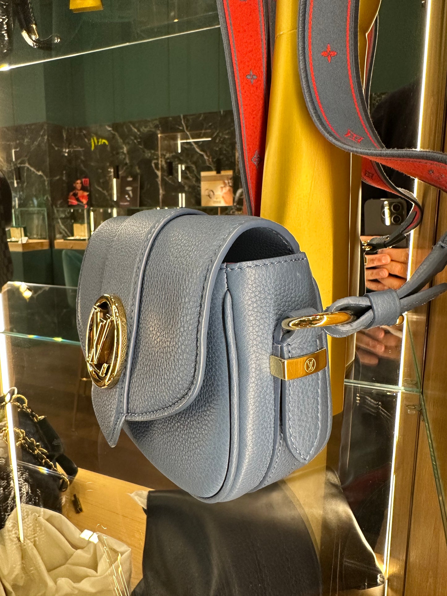 BORSA LOUIS VUITTON PONT 9 PELLE