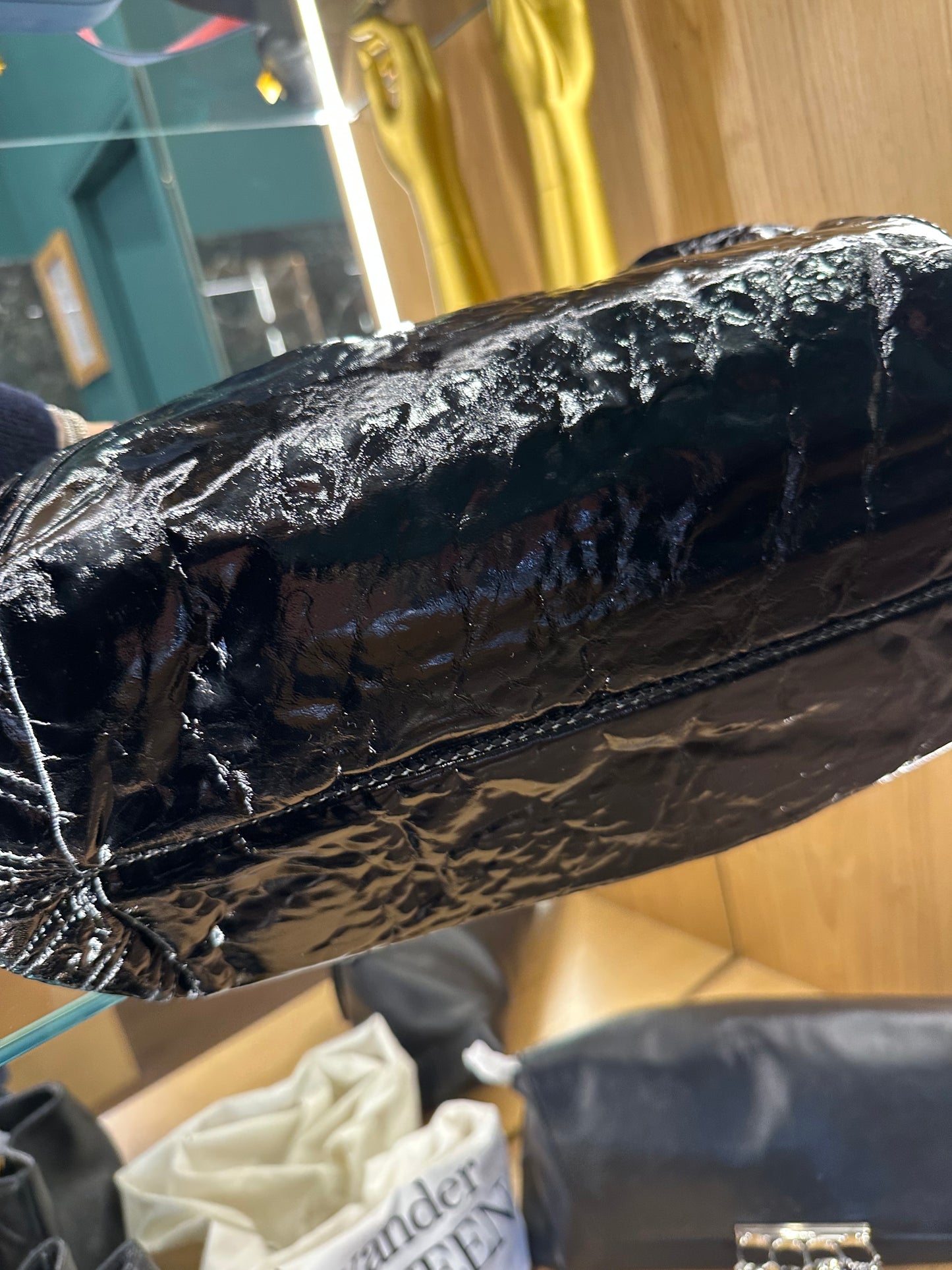 BORSA SPY FENDI IN PELLE LUCIDA