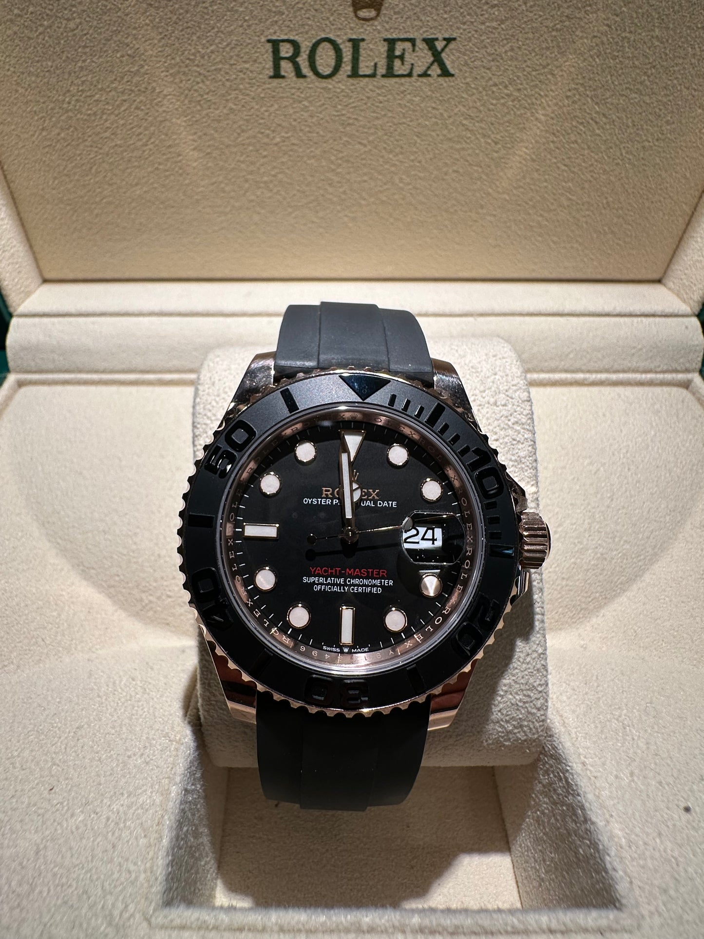 Rolex Yacht Master 40 126655 Oysterflex