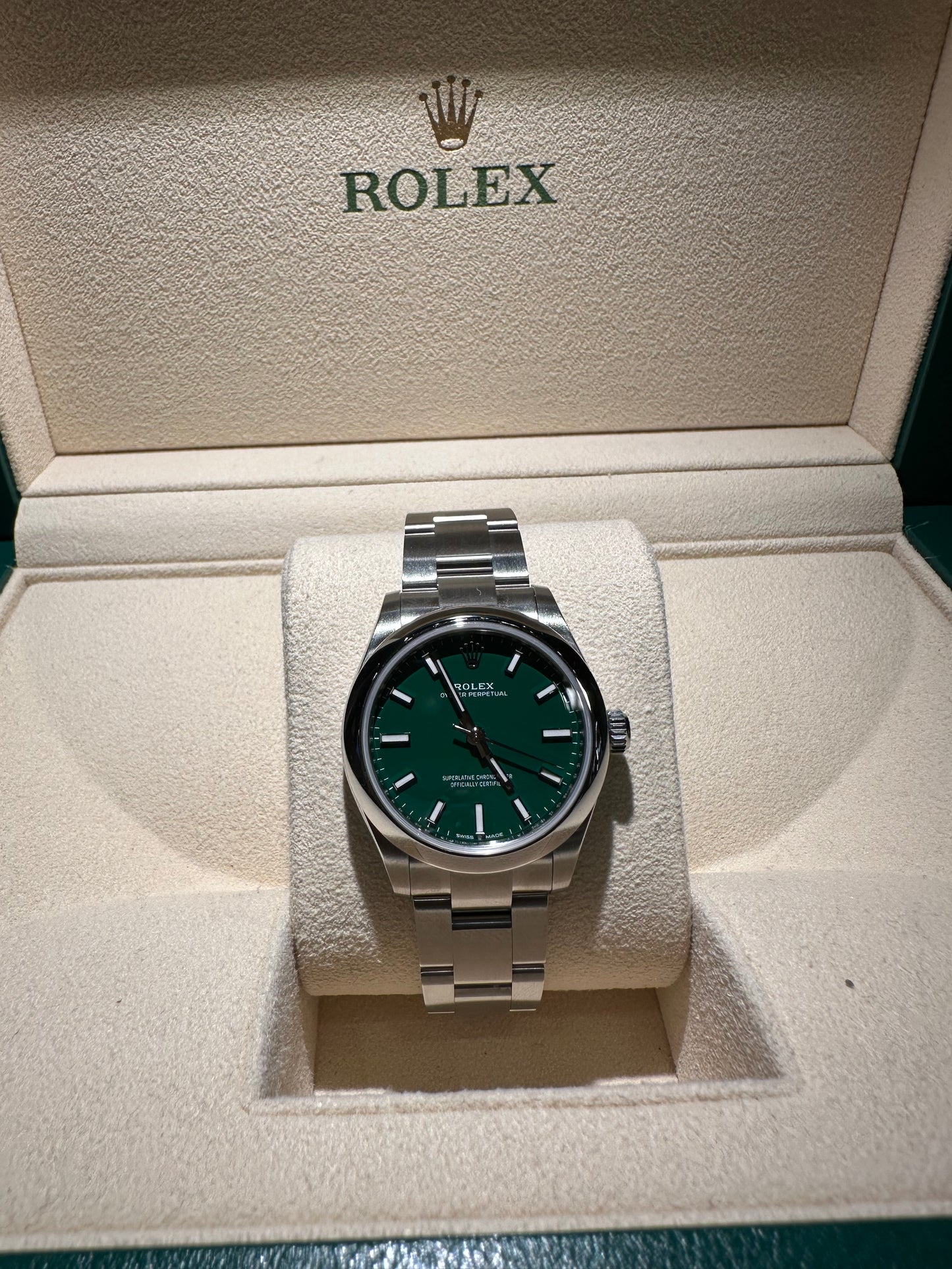 Rolex Oyster Perpetual 31 Verde