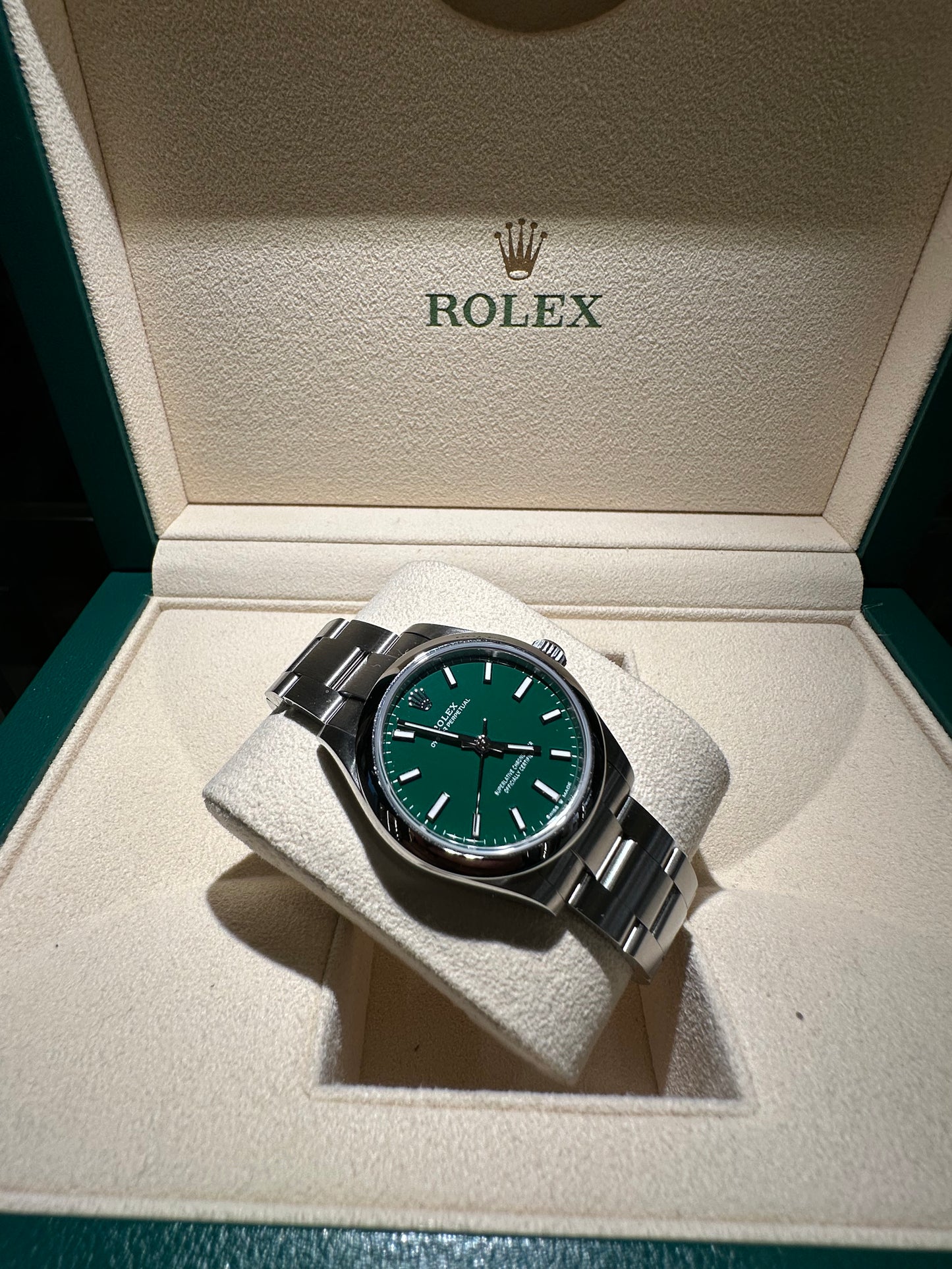 Rolex Oyster Perpetual 31 Verde
