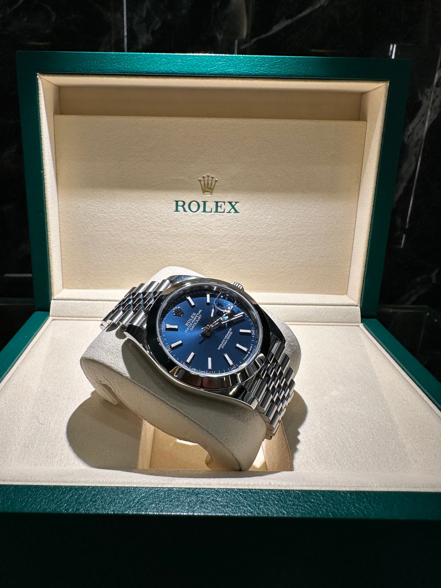 ROLEX DATEJUST 41mm REF. 126300 BLU’