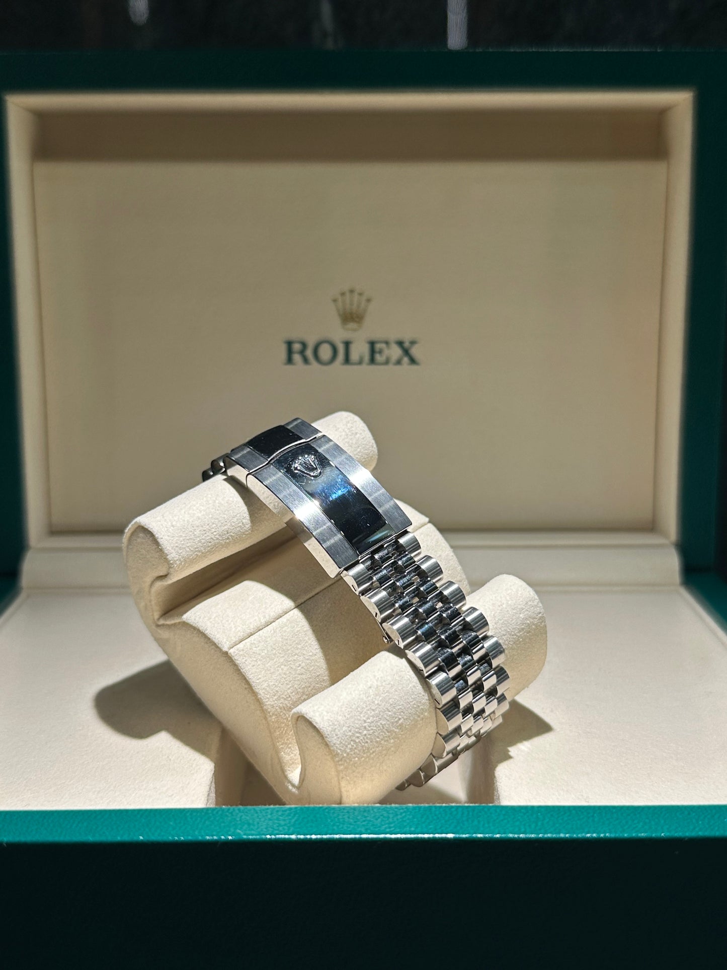 ROLEX DATEJUST 41mm REF. 126300 VERDE MENTA JUBILEE  NUOVO