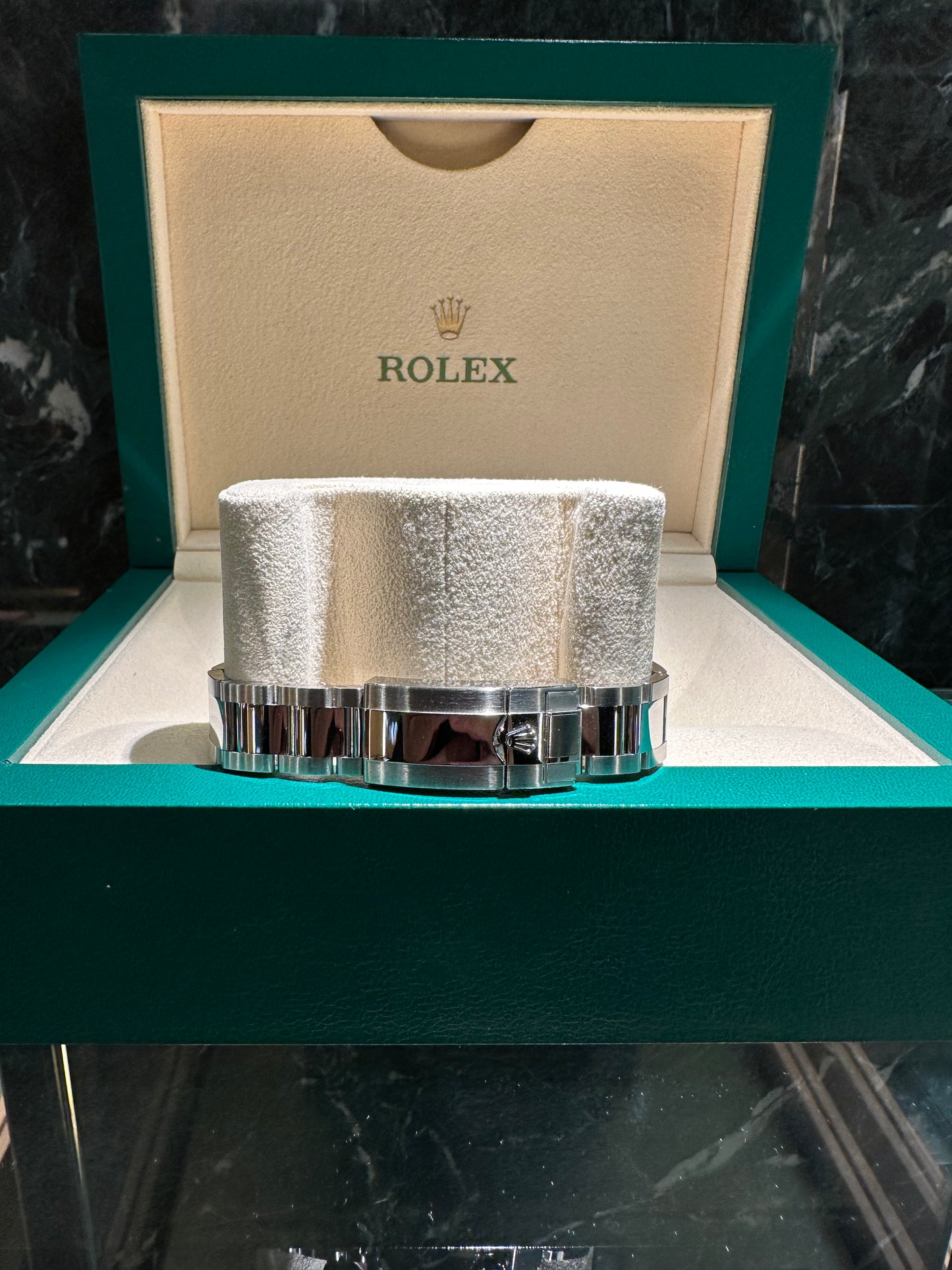 ROLEX DAYTONA 126500LN QUADRANTE NERO GHIERA CERAMICA NUOVO