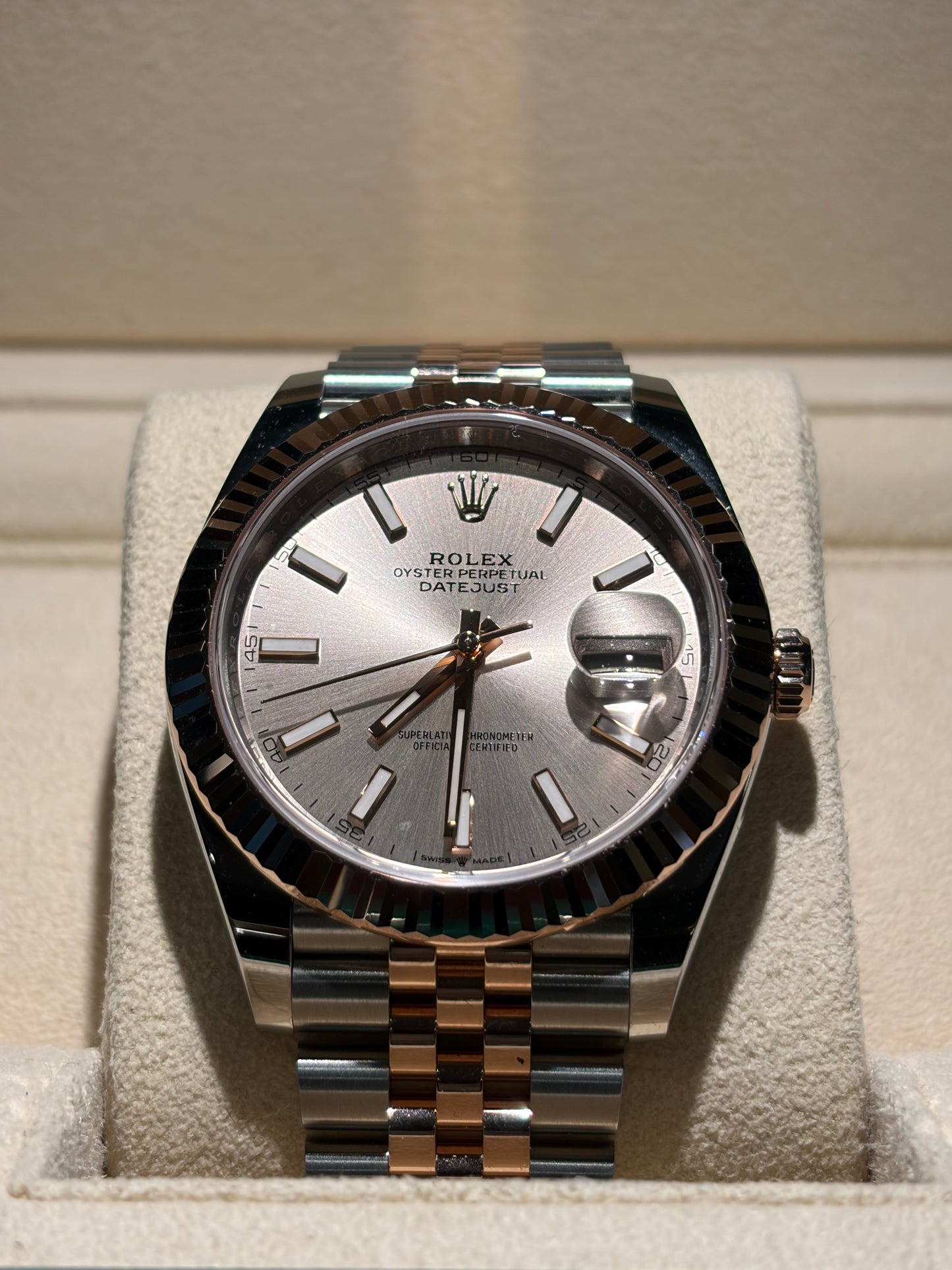 ROLEX DATEJUST 126331 SUNDUST