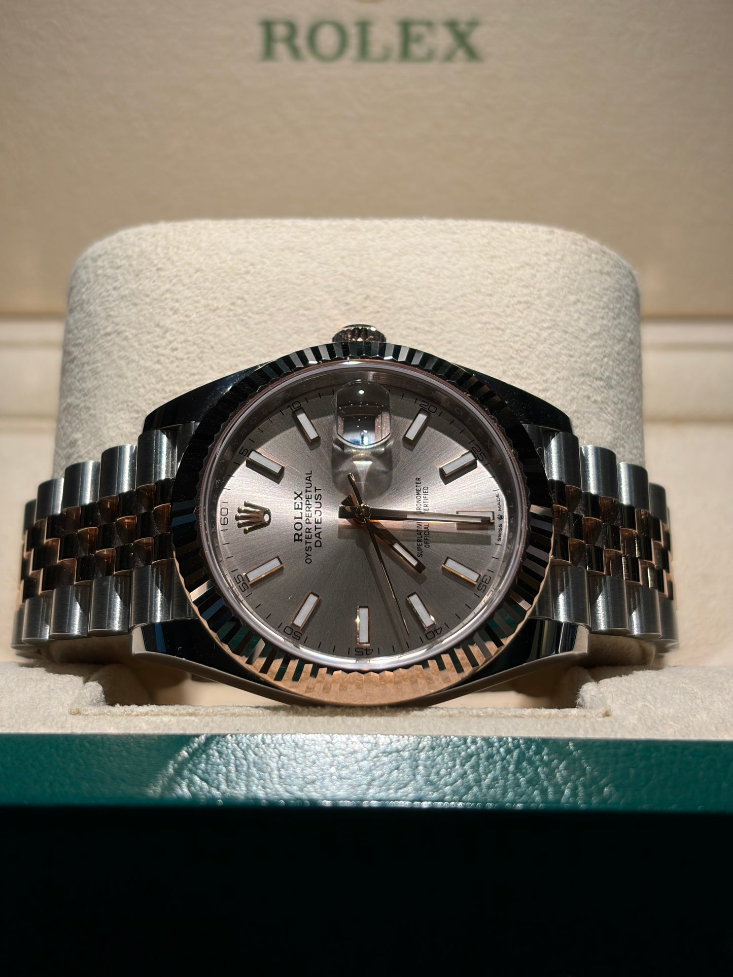 ROLEX DATEJUST 126331 SUNDUST