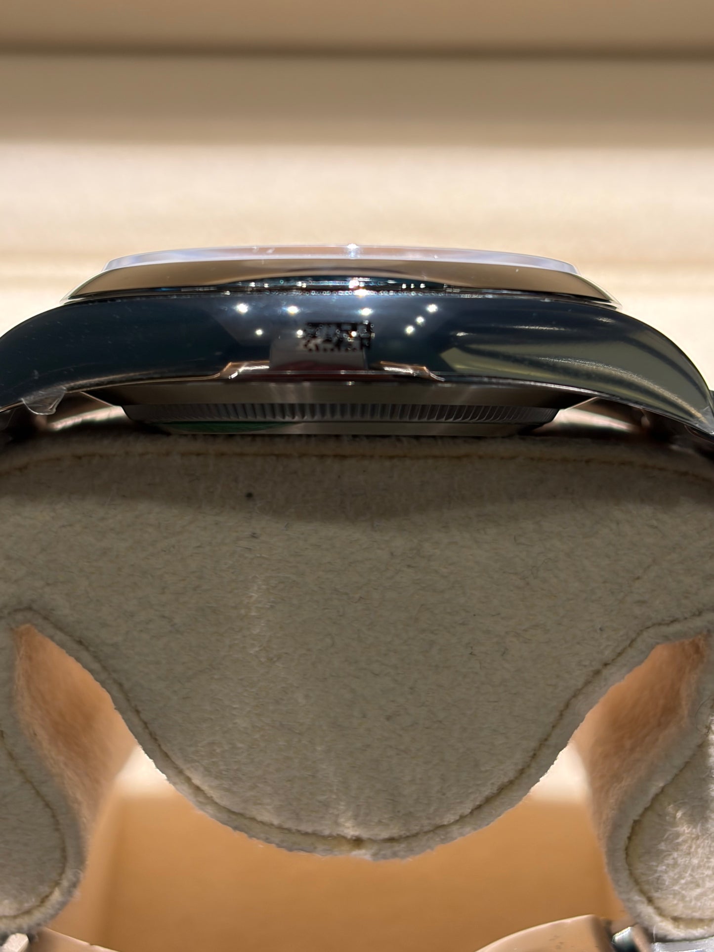 ROLEX OYSTER PERPETUAL BLU' DIAL 39mm NUOVO PELLICOLATO