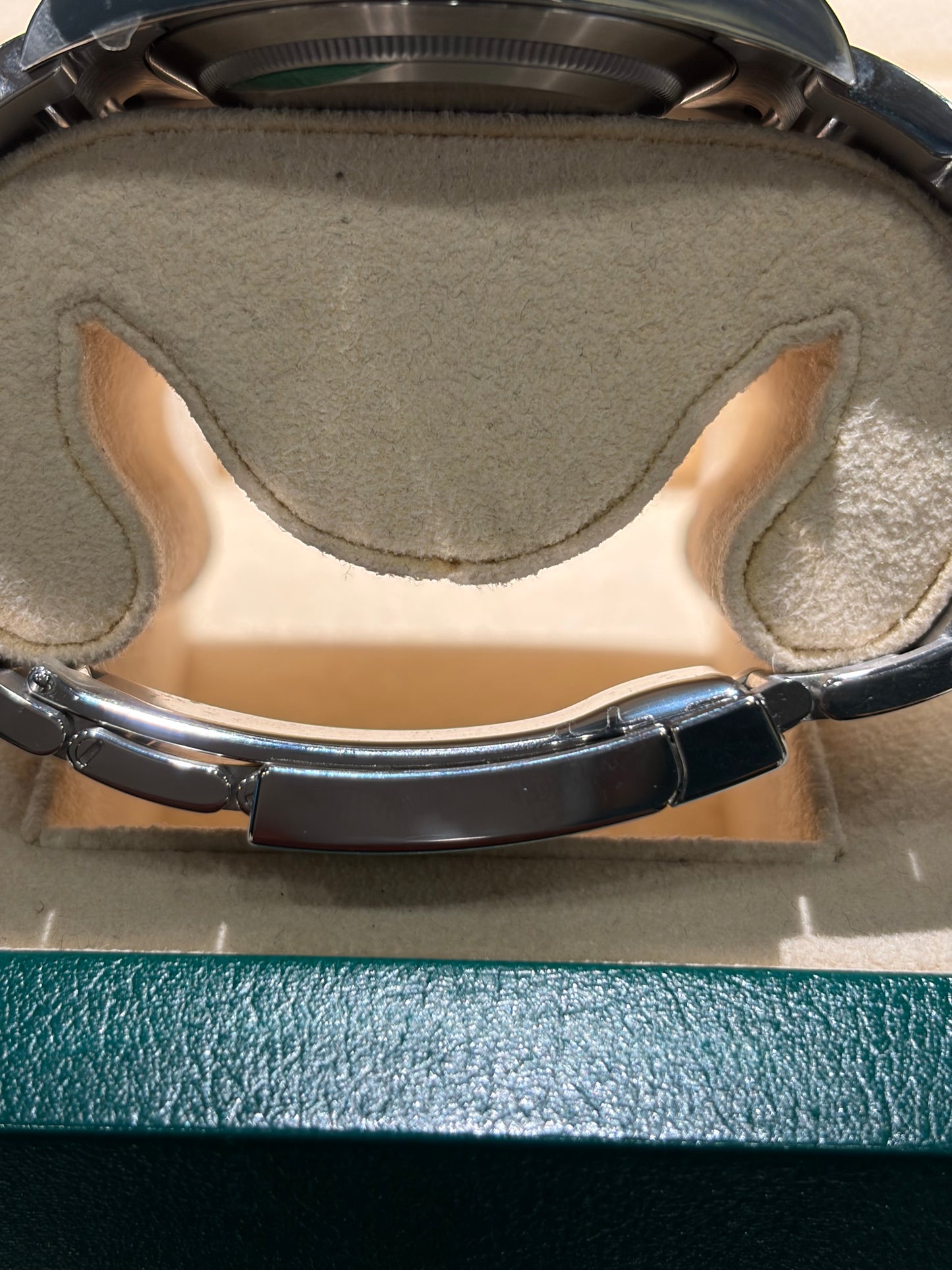 ROLEX OYSTER PERPETUAL BLU' DIAL 39mm NUOVO PELLICOLATO