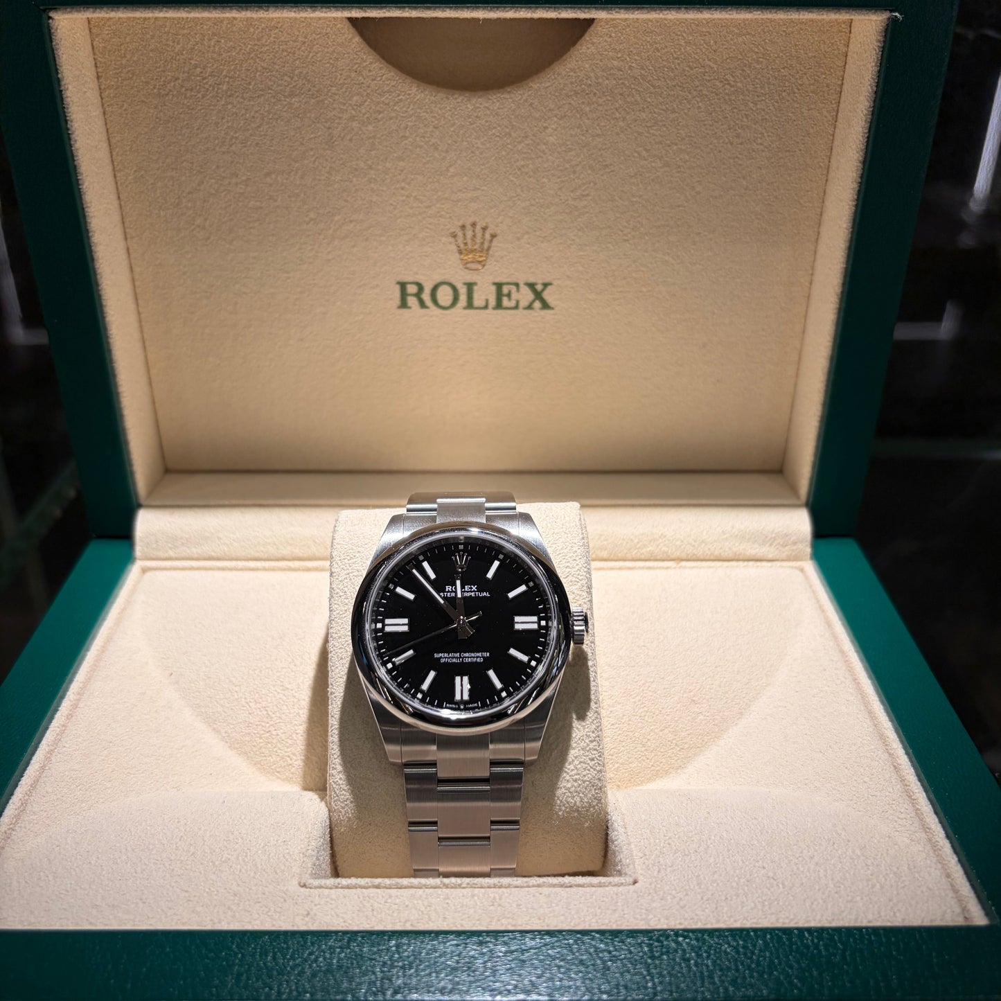 ROLEX OYSTER PERPETUAL 41 nero