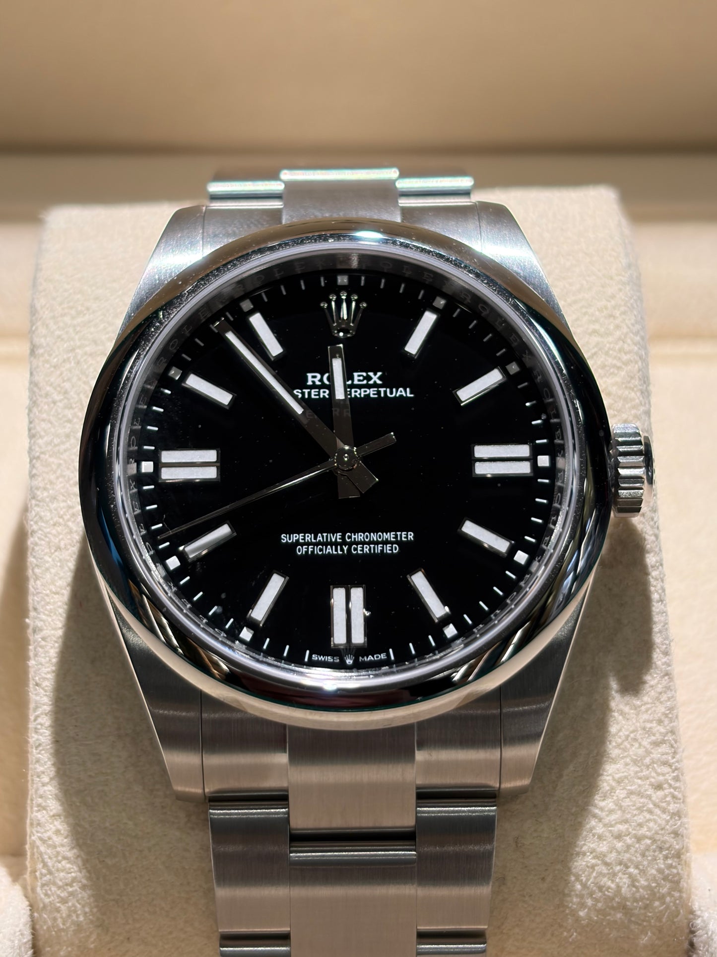 ROLEX OYSTER PERPETUAL 41 nero