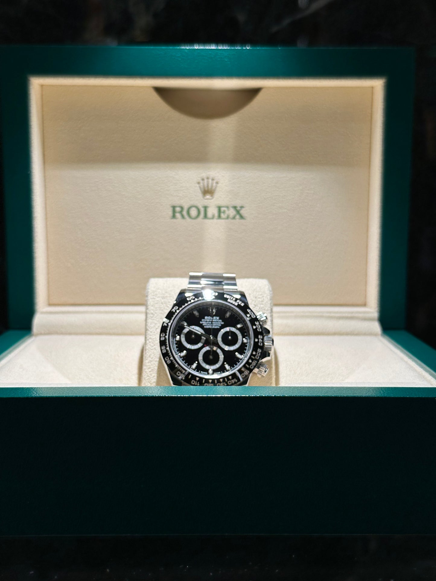 ROLEX DAYTONA 116500LN QUADRANTE NERO GHIERA CERAMICA