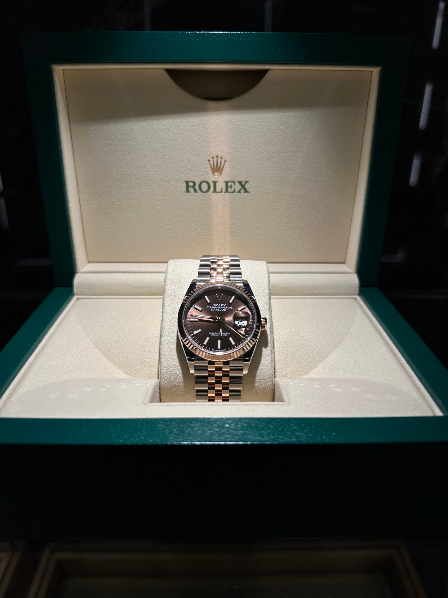 ROLEX DATEJUST 126231 CHOCOLATE
