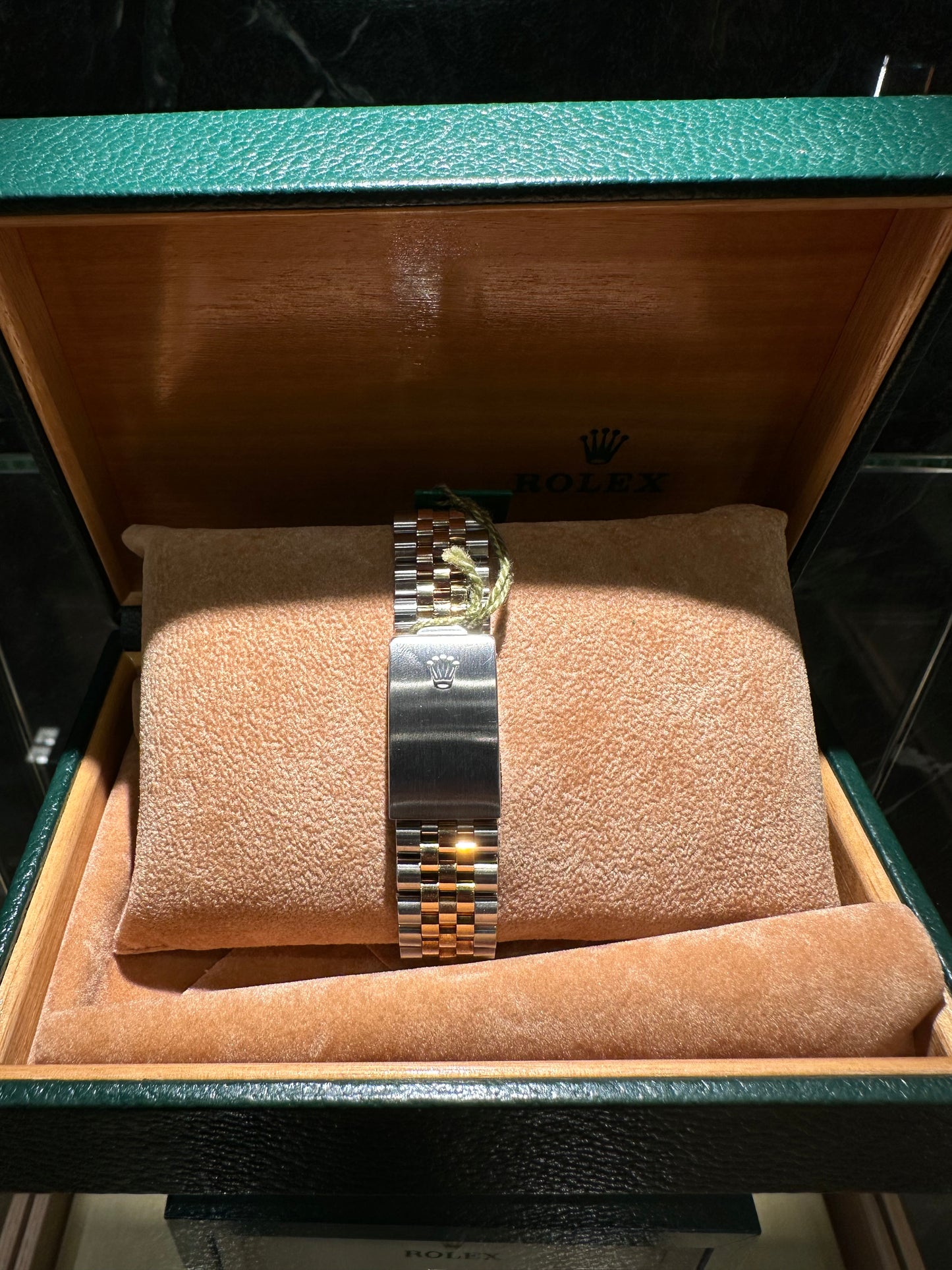 𝐑𝐎𝐋𝐄𝐗 𝐃𝐚𝐭𝐚𝐣𝐮𝐬𝐭 𝟑𝟔 16233 acciaio e oro Brill
