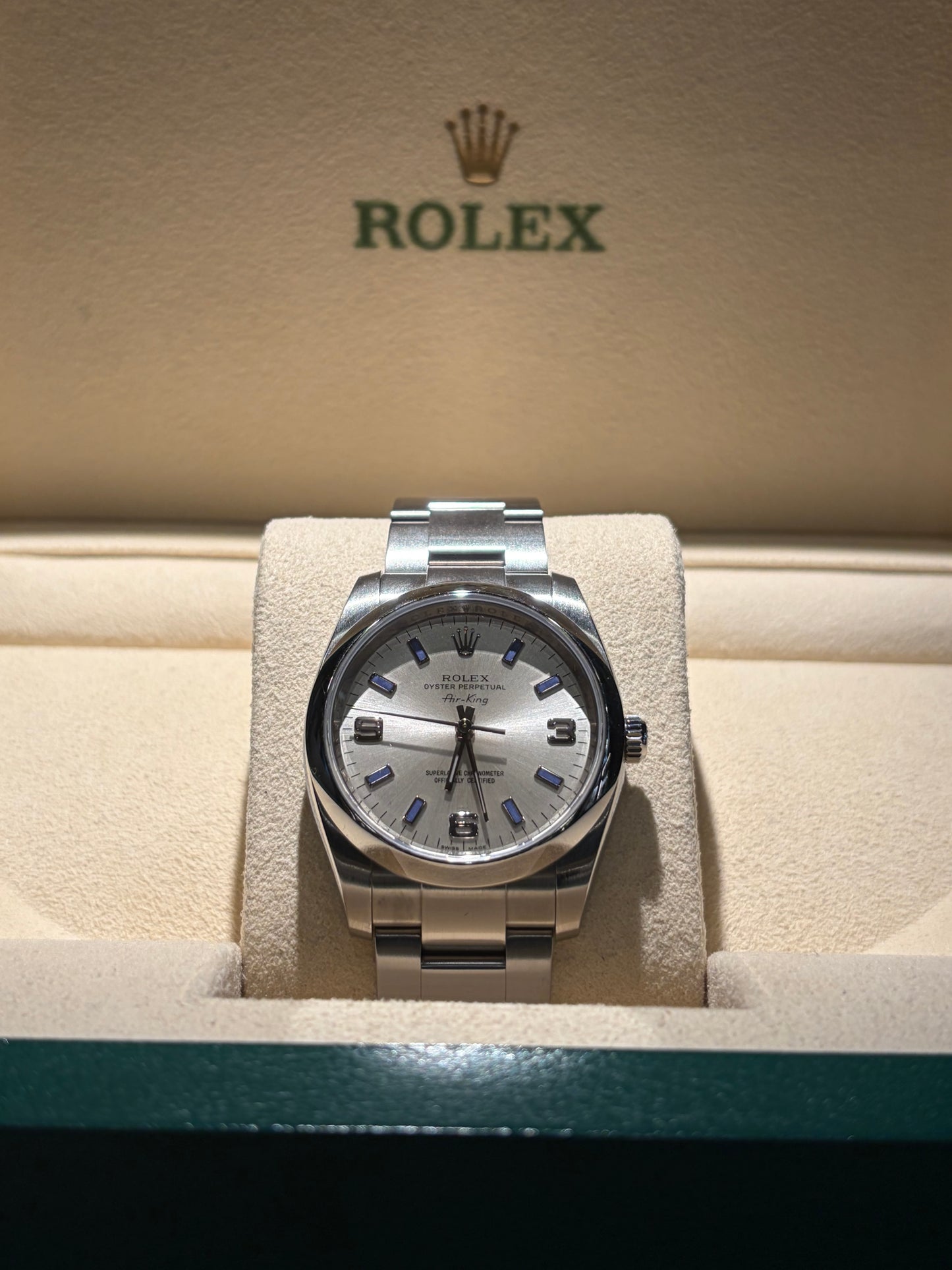 Rolex Air King 114200 34mm