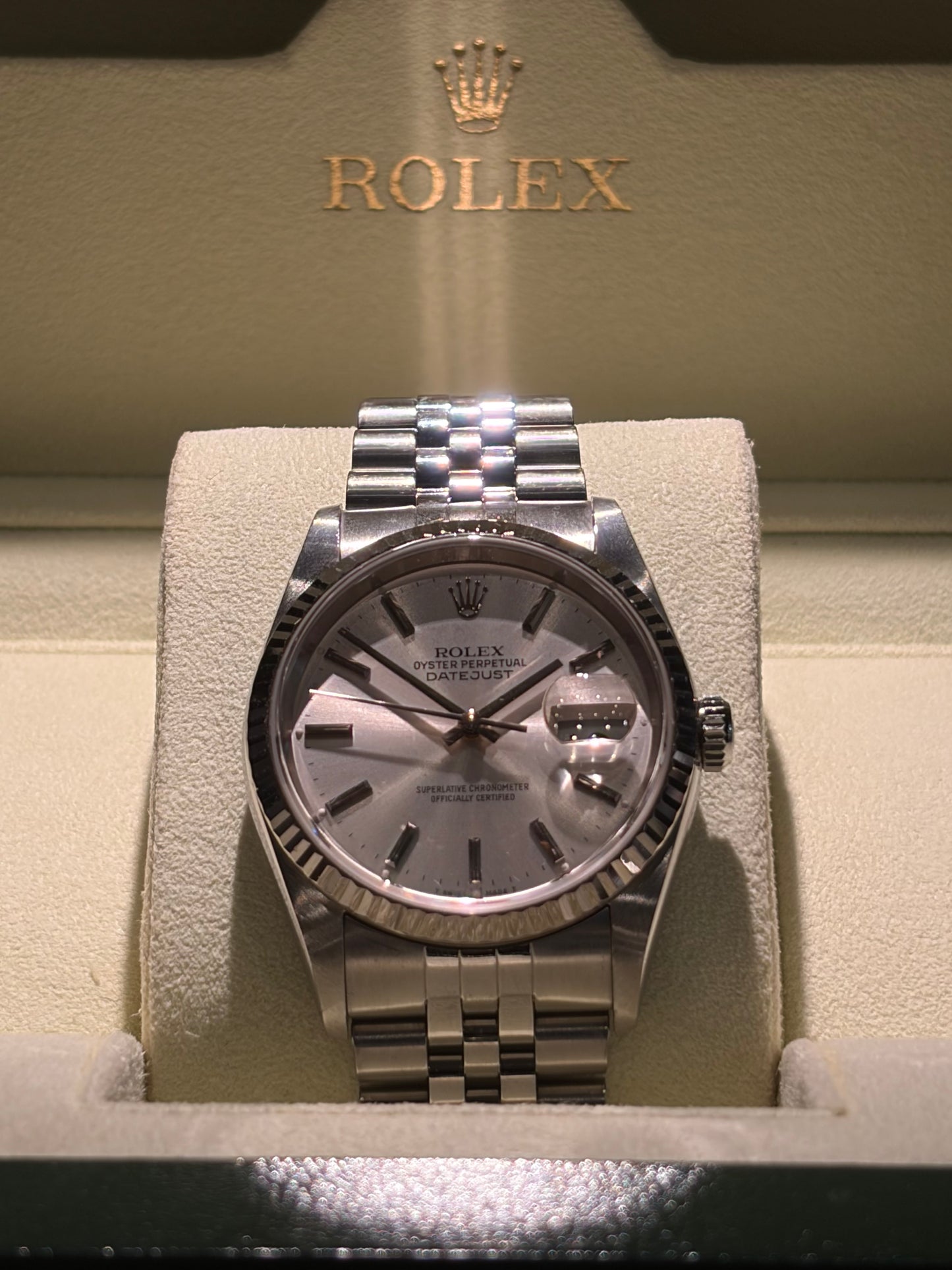 ROLEX DATEJUST 16234 Grigio indici