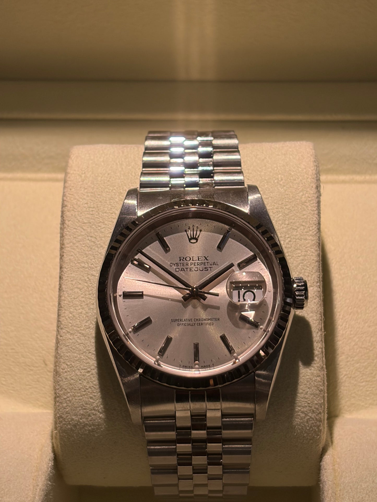 ROLEX DATEJUST 16234 Grigio indici