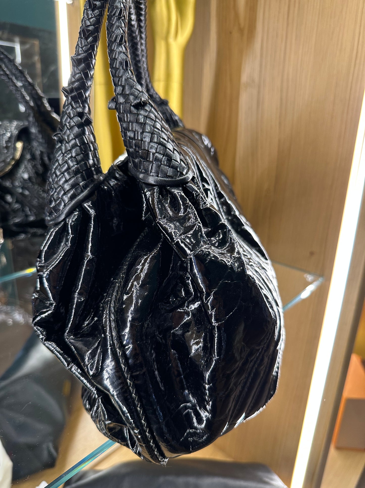 BORSA SPY FENDI IN PELLE LUCIDA