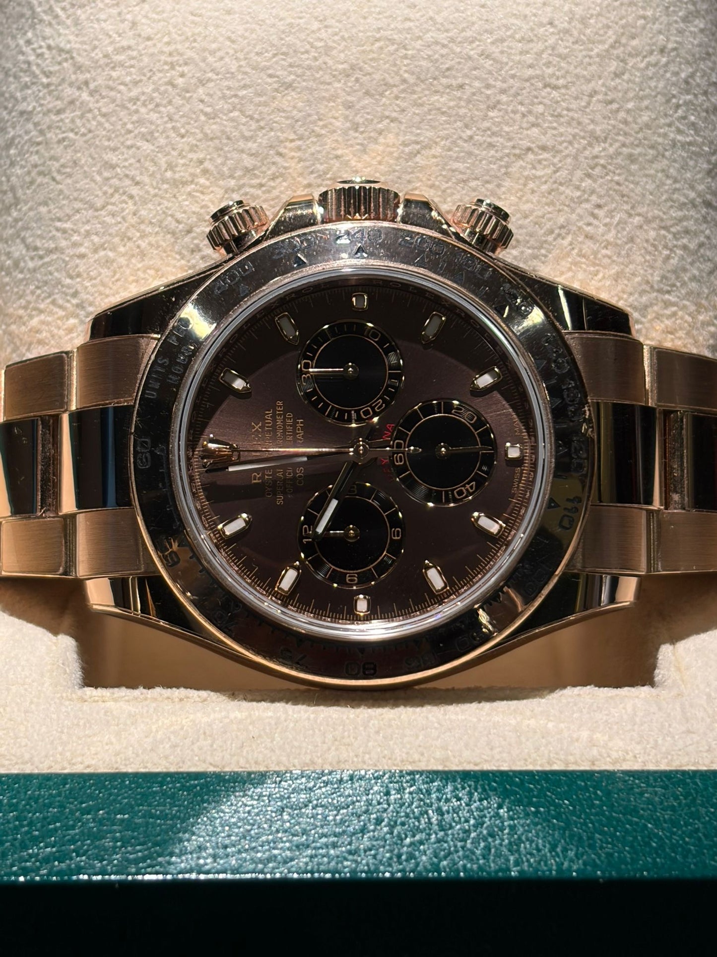 ROLEX DAYTONA 116505 ORO ROSA COCO